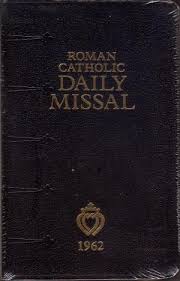 Roman Catholic Daily Missal 1962