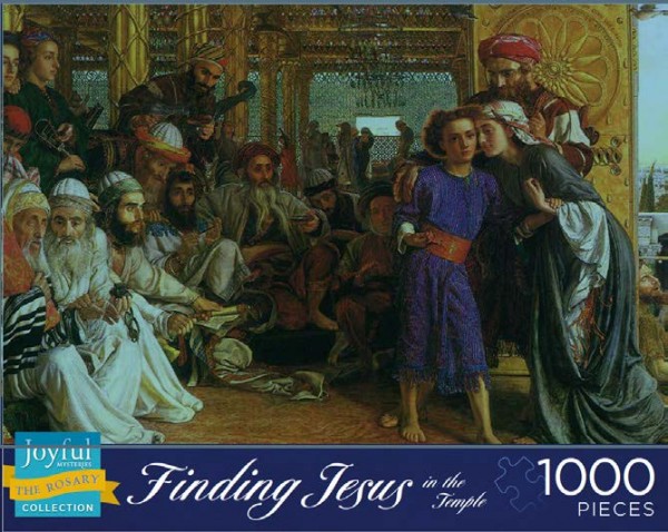 Finding Jesus in the Temple 1000 Piece Puzzle