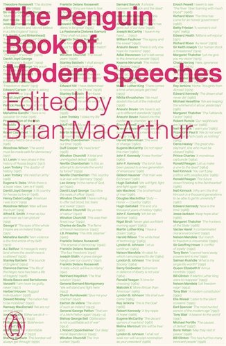 The Penguin Book of Modern Speeches / Edited by Brian MacArthur