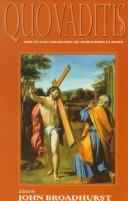 Quo Vaditis: The State of Churches in Northern Europe / Edited by John Broadhurst