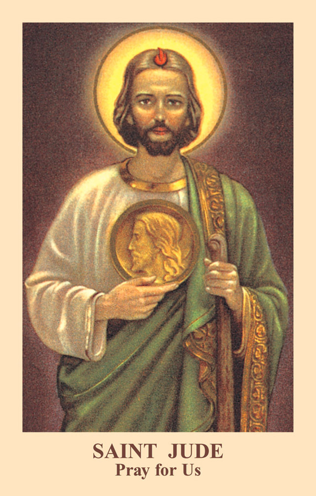 Saint Jude Prayer Card (Pkt 100)