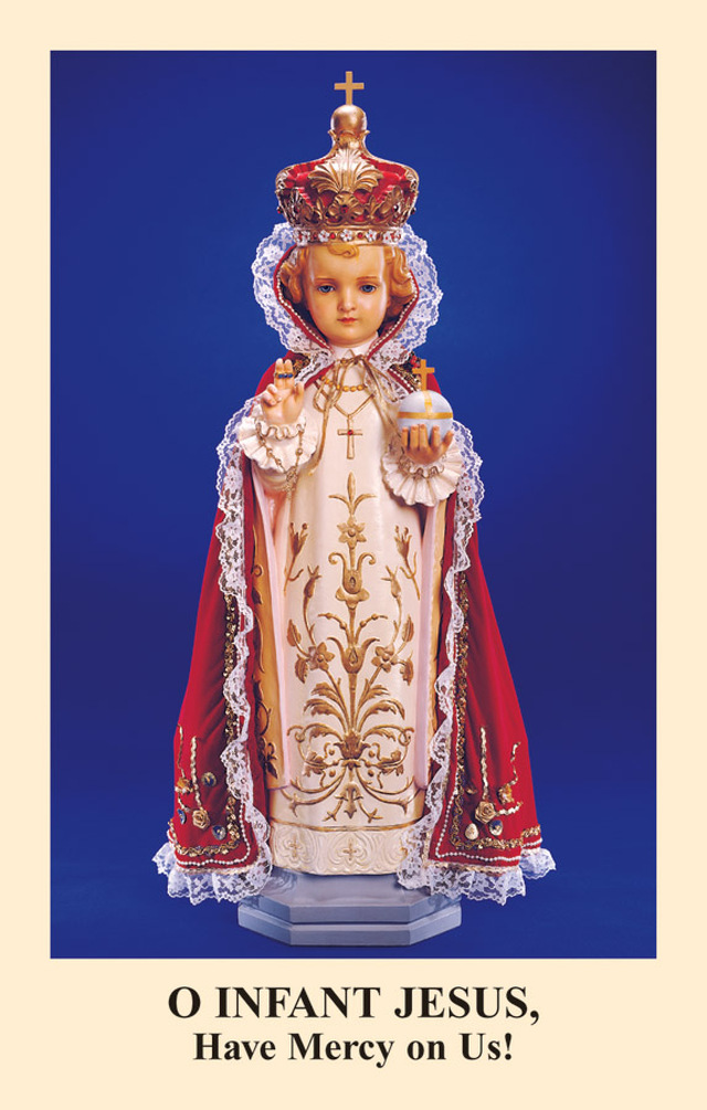 Prayer Card Novena To The Infant Jesus of Prague Prayer Card (Pkt of 100)
