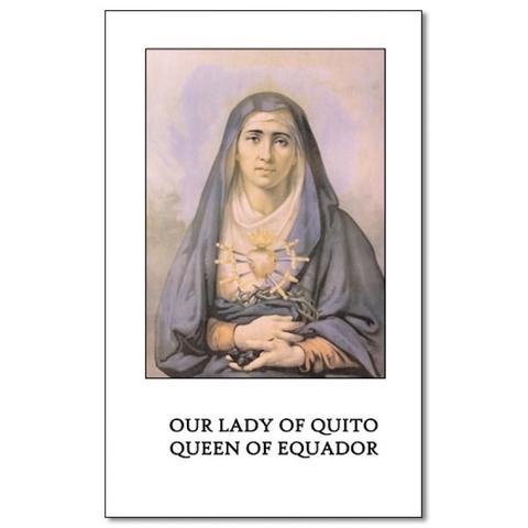 Our Lady of Quito / J L Mico Buchon SJ