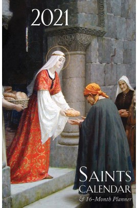 2021 Saints Calendar & 16 Month Planner