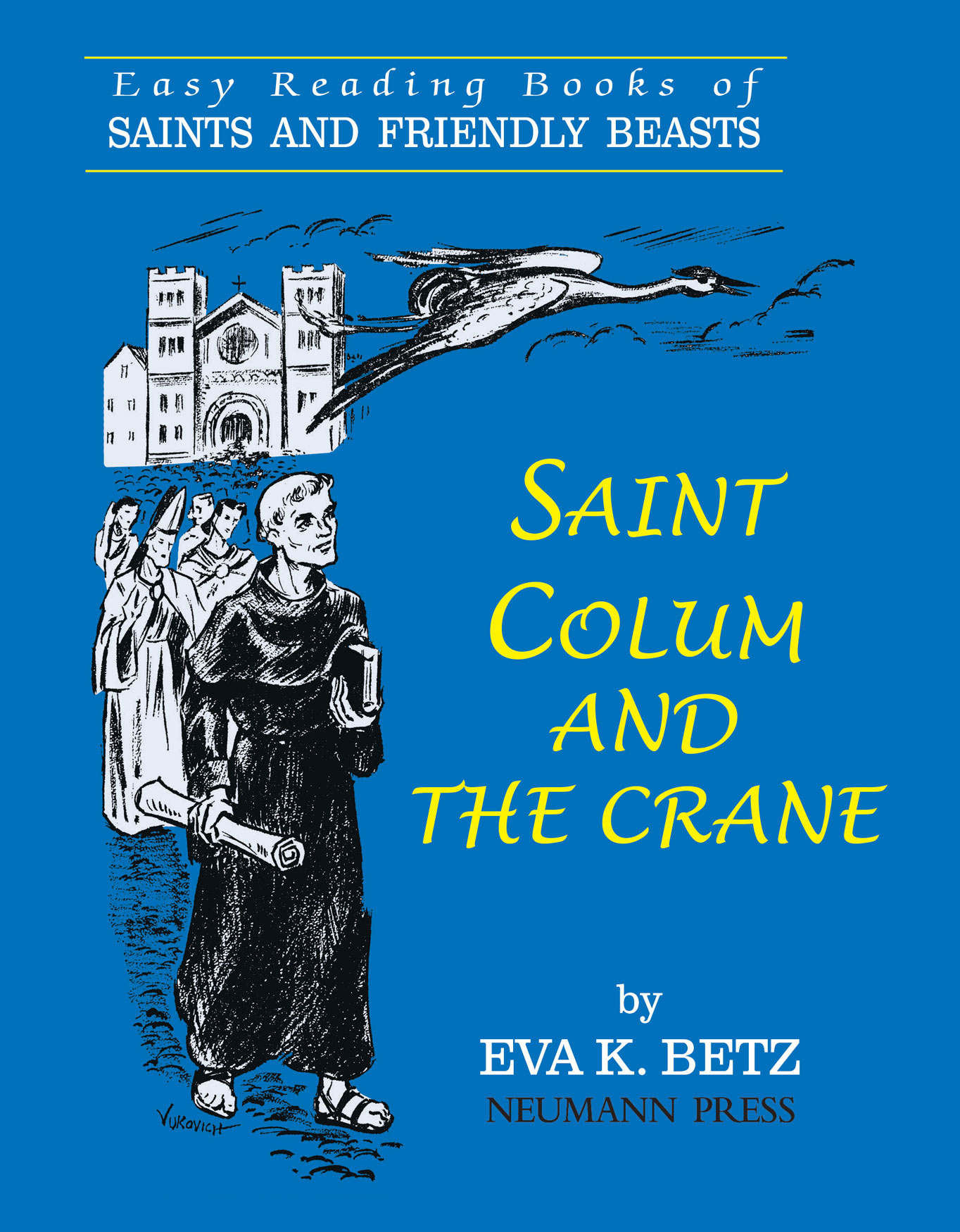 Saint Colum and the Crane / Eva K Betz