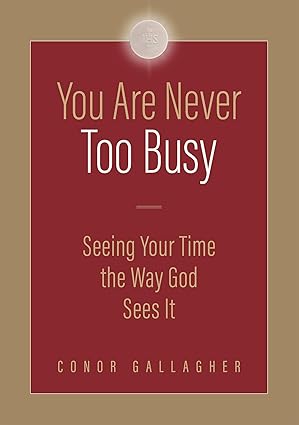 You Are Never Too Busy: Seeing Your Time the Way God Sees Your Time (PB) / Conor Gallagher