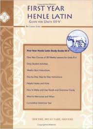 First Year Henle Latin  Study Guide Units 3-5