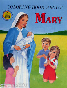 About Mary Coloring Book