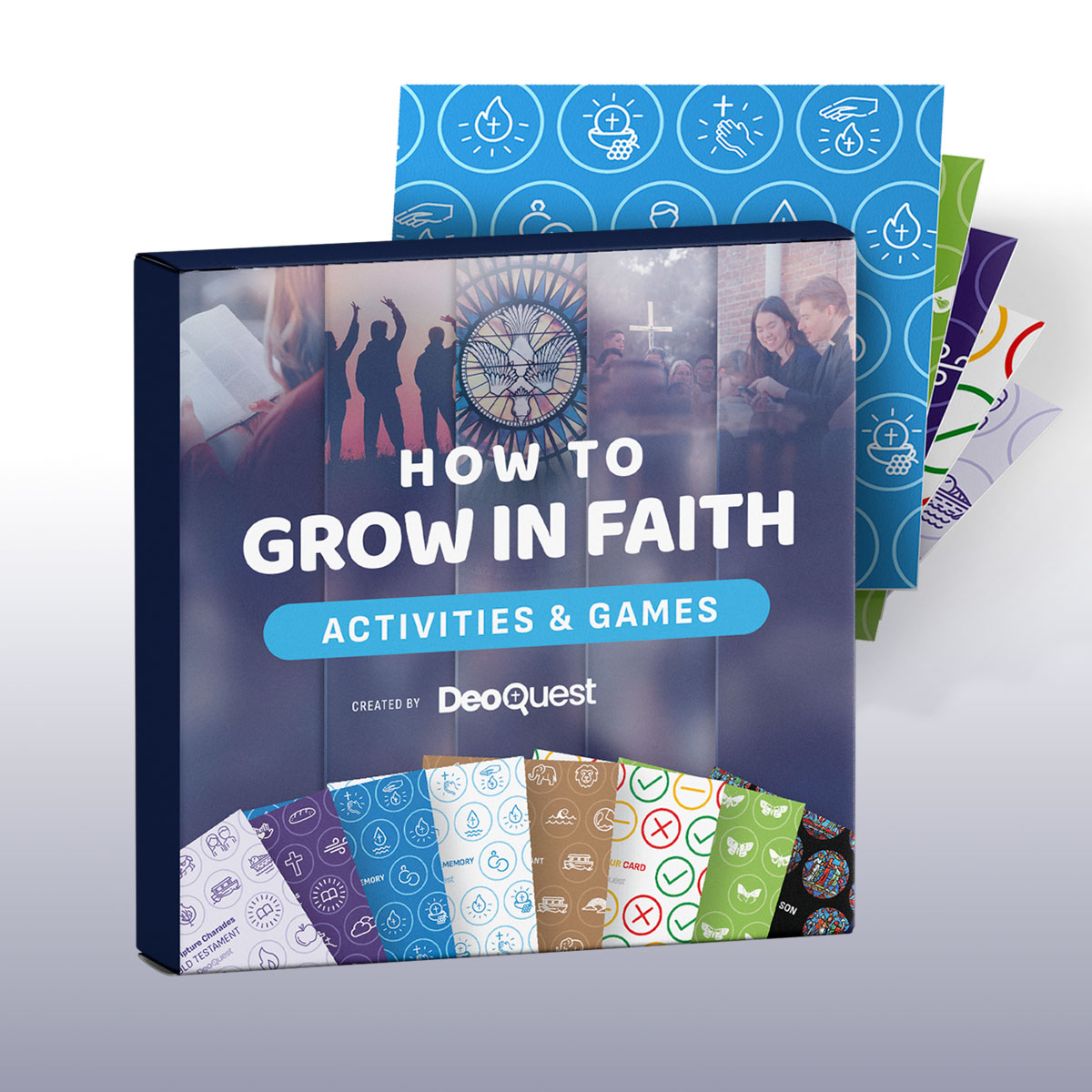 How to Grow in Faith / Activities and Games / Cards Created by DeoQuest